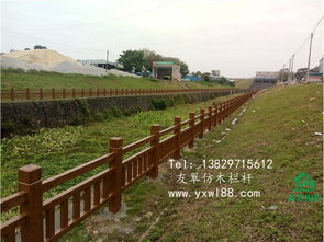 仿木铸经典，水景添雅韵 东莞友翠园林栏杆与喷泉设计